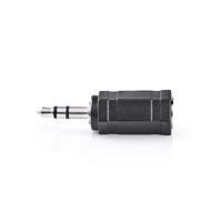 Stereo Audioadapter | 3,5 mm male - 2,5 mm female | 10 stuks | Zwart - thumbnail