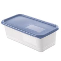 Rotho Domino Diepvriesdozen Etiket Decor 3x1.2L Horizon Blauw/Wit - thumbnail