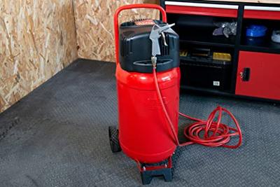 MECAFER 50L verticale luchtcompressor Olievrij 2CV 10 Bar VIJFTIG