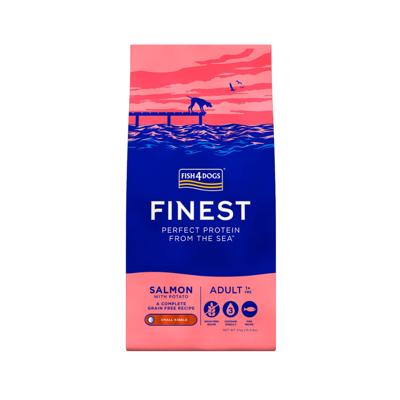 FISH4DOGS Finest Salmon Large breeds - droog hondenvoer - 12kg
