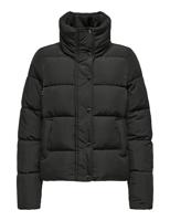 Only Onlnewcool Puffer Jacket Cc Otw 15295424 Winterjassen Black - thumbnail