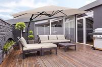 Feel Furniture - Zweefparasol - 3 Meter - Crème - thumbnail