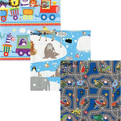 Assortiment 7 Inpakpapier Cadeaupapier Voor Kinderen - 6 Rollen