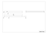 Trio WandlampFabio 80cm chroom - 283817906 - thumbnail