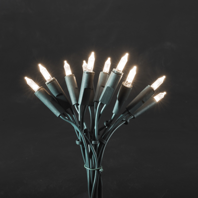 Konstsmide 6302-100 Mini-lichtketting Binnen Energielabel: G (A - G) werkt op het lichtnet Aantal lampen 35 LED Warmwit Verlichte lengte: 5.1 m