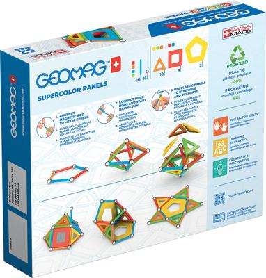 Geomag super color panels recycled, 52dlg.