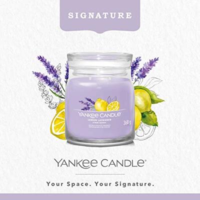 Yankee Candle Lemon lavender signature medium jar