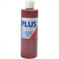 Plus Color acrylverf, antiek rood, 250 ml/ 1 fles - thumbnail