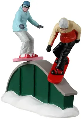Lemax boarding fun kerstdorp figuur type 4 Vail Village 2023