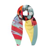 Desigual sjaal met all-over print multi - thumbnail