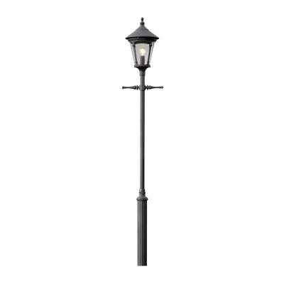 Buitenlamp Virgo 1-lichts zwart 62 cm inclusief laddersteun 570-750 exclusief mast