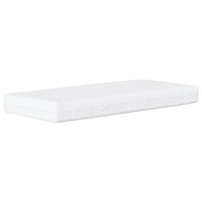 Slaapbank met matras 80x200 cm fluweel donkergrijs - thumbnail