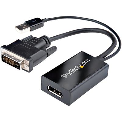 Adapter DisplayPort naar DVI Startech DVI2DP2 Zwart