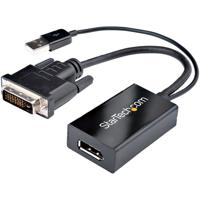 Adapter DisplayPort naar DVI Startech DVI2DP2 Zwart - thumbnail
