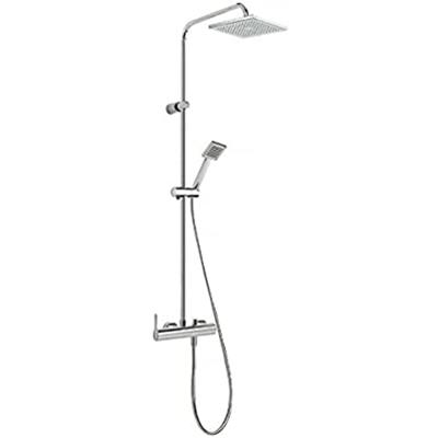 Lex Tres Doucheset opbouw Chroom 08119701 Lex Tres Doucheset opbouw Chroom 08119701