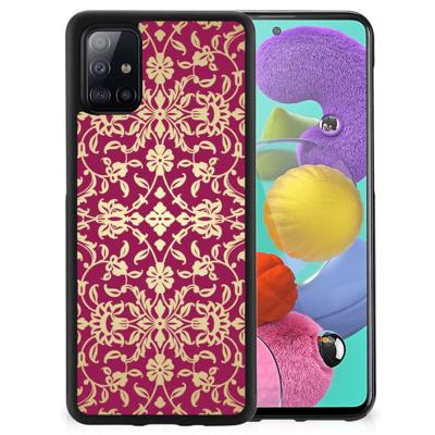 Hoesje TPU Samsung Galaxy A51 Barok Pink Hoesje TPU Samsung Galaxy A51 Barok Pink