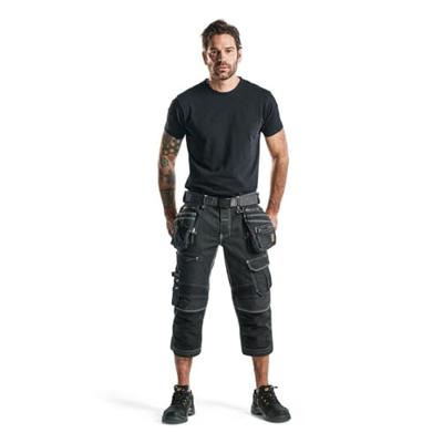 Blåkläder Piraatbroek denim stretch X1900 19911141 | Zwart | Maat 62 - 7330509545683