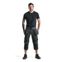 Blåkläder Piraatbroek denim stretch X1900 19911141 | Zwart | Maat 62 - 7330509545683 - thumbnail