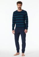 Schiesser Schiesser Pyjama Long petrol 181932 54/XL - thumbnail