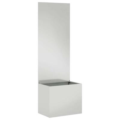 Tuinplant met Decoratief Paneel Zilver 50 x 140 cm Tuinplant met Decoratief Paneel Zilver 50 x 140 cm