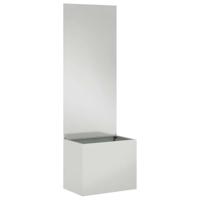 Tuinplant met Decoratief Paneel Zilver 50 x 140 cm - thumbnail