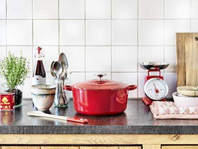 BK Bourgogne braadpan chili red 28 cm - thumbnail