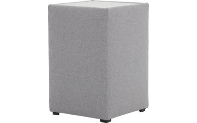 Goossens Hocker Dutch Comfort Line B, Hocker met glasplaat Goossens Hocker Dutch Comfort Line B, Hocker met glasplaat