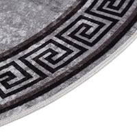 Vloerkleed wasbaar anti-slip 120 cm meerkleurig - thumbnail