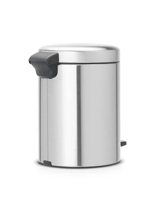 Brabantia pedaalemmer Newlcon 5 liter matt steel fingerprint proof - thumbnail