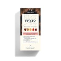 Phytocolor Permanente Haarkleuring 5.7 Chatain Clair Marron Intense en Natuurlijke Kleur - thumbnail