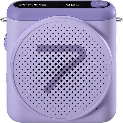 7Ryms Presentatie-speaker met draadloze headset - paars