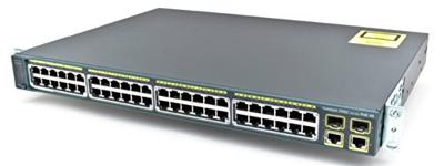 Cisco Catalyst WS-C2960+48PST-L netwerk-switch Managed L2 Fast Ethernet (10/100) Power over Ethernet (PoE) Zwart