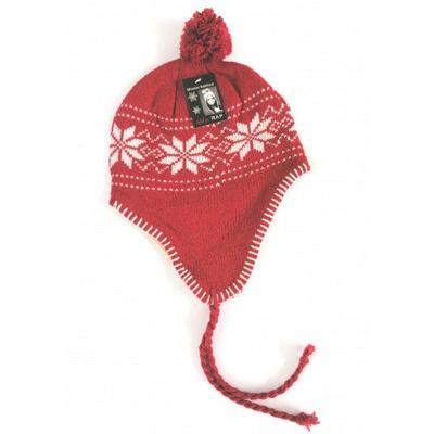 Rap Fashion muts Norway type 3 polyester/acryl rood one size Rap Fashion muts Norway type 3 polyester/acryl rood one size