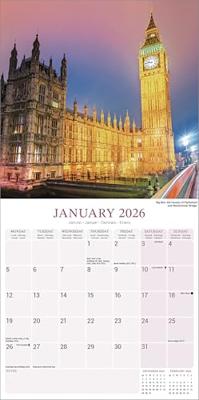 Londen Kalender 2026