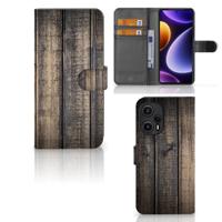 Xiaomi Poco F5 | Book Style Case | Steigerhout - thumbnail