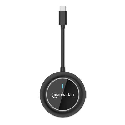 Manhattan Adattatore Wireless HDMI 1080p con Trasmettitore USB-C™ Draadloze HDMI-zender 30 m 1920 x 1080 Pixel Manhattan Adattatore Wireless HDMI 1080p con Trasmettitore USB-C™ Draadloze HDMI-zender 30 m 1920 x 1080 Pixel