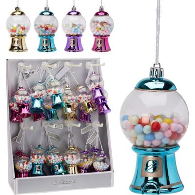 Kersthanger kauwgombal automaat