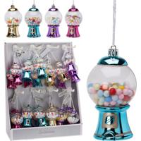 Kersthanger kauwgombal automaat - thumbnail