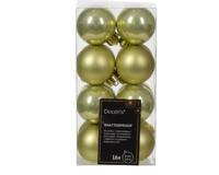 Kerstbal kunststof d4 cm pstch 16st kerst Decoris - Decoris - thumbnail
