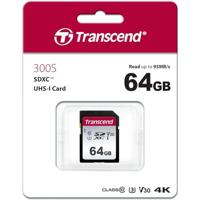 Transcend Premium 300S SDXC-kaart 64 GB Class 10, UHS-I - thumbnail