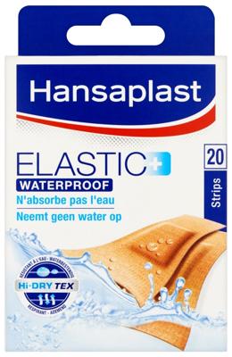 Hansaplast Pleister - Elastic Waterproof 20 Strips Hansaplast Pleister - Elastic Waterproof 20 Strips