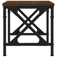 VidaXL Printerstandaard 40x30x31 cm bewerkt hout bruin eikenkleur - thumbnail