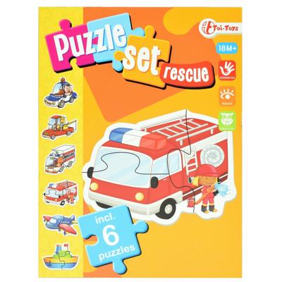 Toi-toys Legpuzzel Set Hulpdiensten Junior Karton 15 Stukjes Toi-toys Legpuzzel Set Hulpdiensten Junior Karton 15 Stukjes