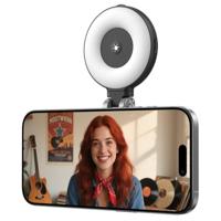 Telesin C03 selfie light MagSafe draaibaar met spiegel - zwart - thumbnail
