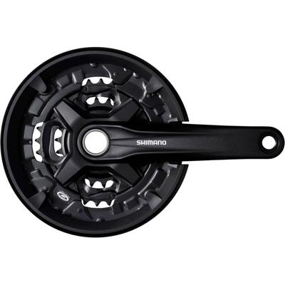 Crankstel 3 x 9 speed Shimano FC-MT210 met 170mm crankarm 44-32-22T - zwart Crankstel 3 x 9 speed Shimano FC-MT210 met 170mm crankarm 44-32-22T - zwart