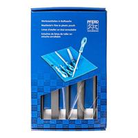 PFERD TOOLS 11801541 Werkplaatsvijlenset kap 1 in PVC-roltas incl. kartonnen doosje Lengte 250 mm 1 stuk(s) - thumbnail