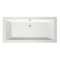 Ligbad Society 190X90X50 cm Edelweiss Gebroken Wit MegaBath - thumbnail