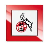 Busch-Jaeger 2000/6 UJ/04 Wisselschakelaar Inzetstuk Axcent Rood, Wit, Zwart 1 stuk(s) - thumbnail