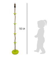 Small Foot - klimtouw en schommel 2in1 groen, 190cm - thumbnail