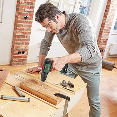 Bosch Groen UniversalImpact 18V | Accuklopboorschroevendraaier | 1.5 Ah + 2.5 Ah accu + lader | + SystemBox en 46-delige accessoiresset 06039D4108 - thumbnail